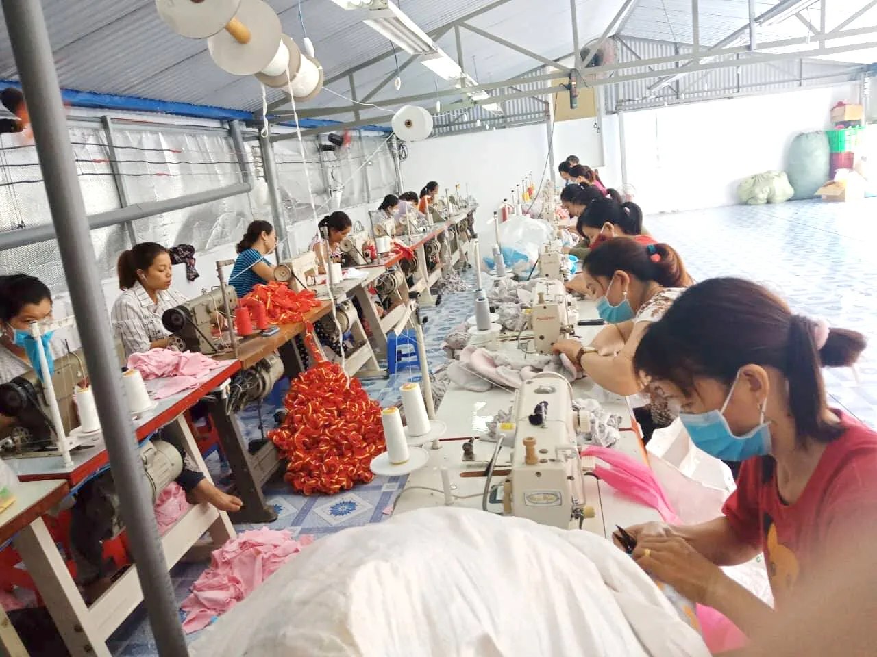 Xưởng sản xuất thú bông tại Việt Nam