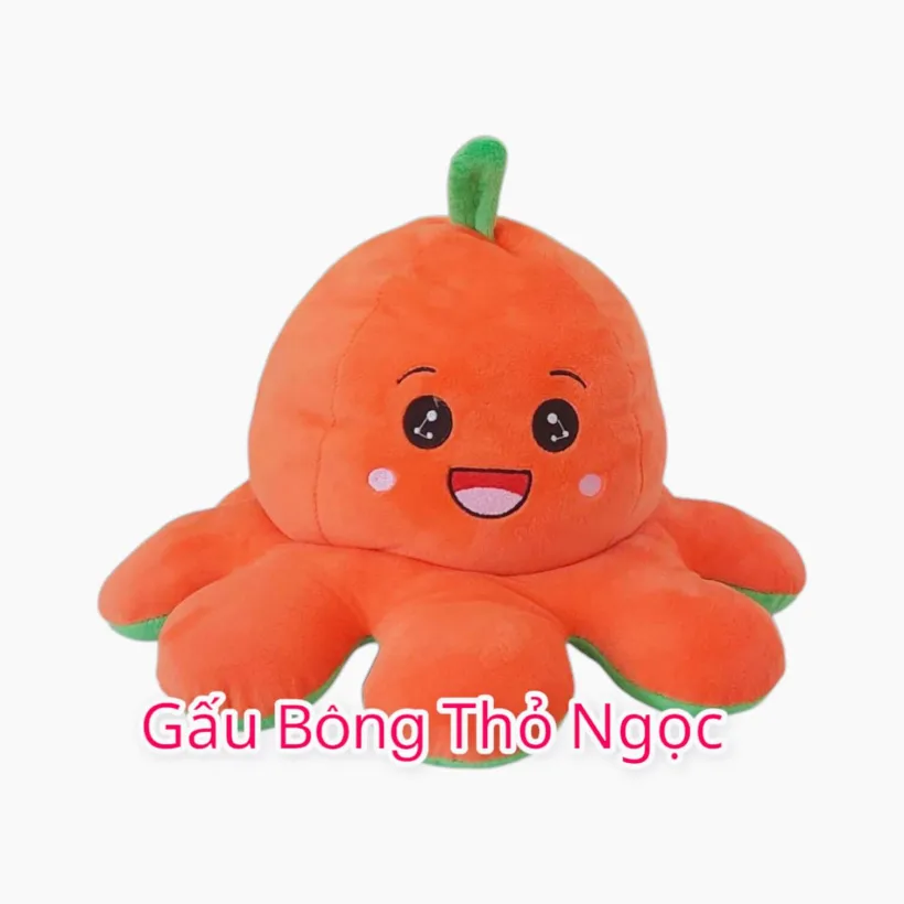 Bạch tuộc bông màu cam