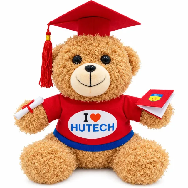 Gấu tốt nghiệp in logo trường đại học